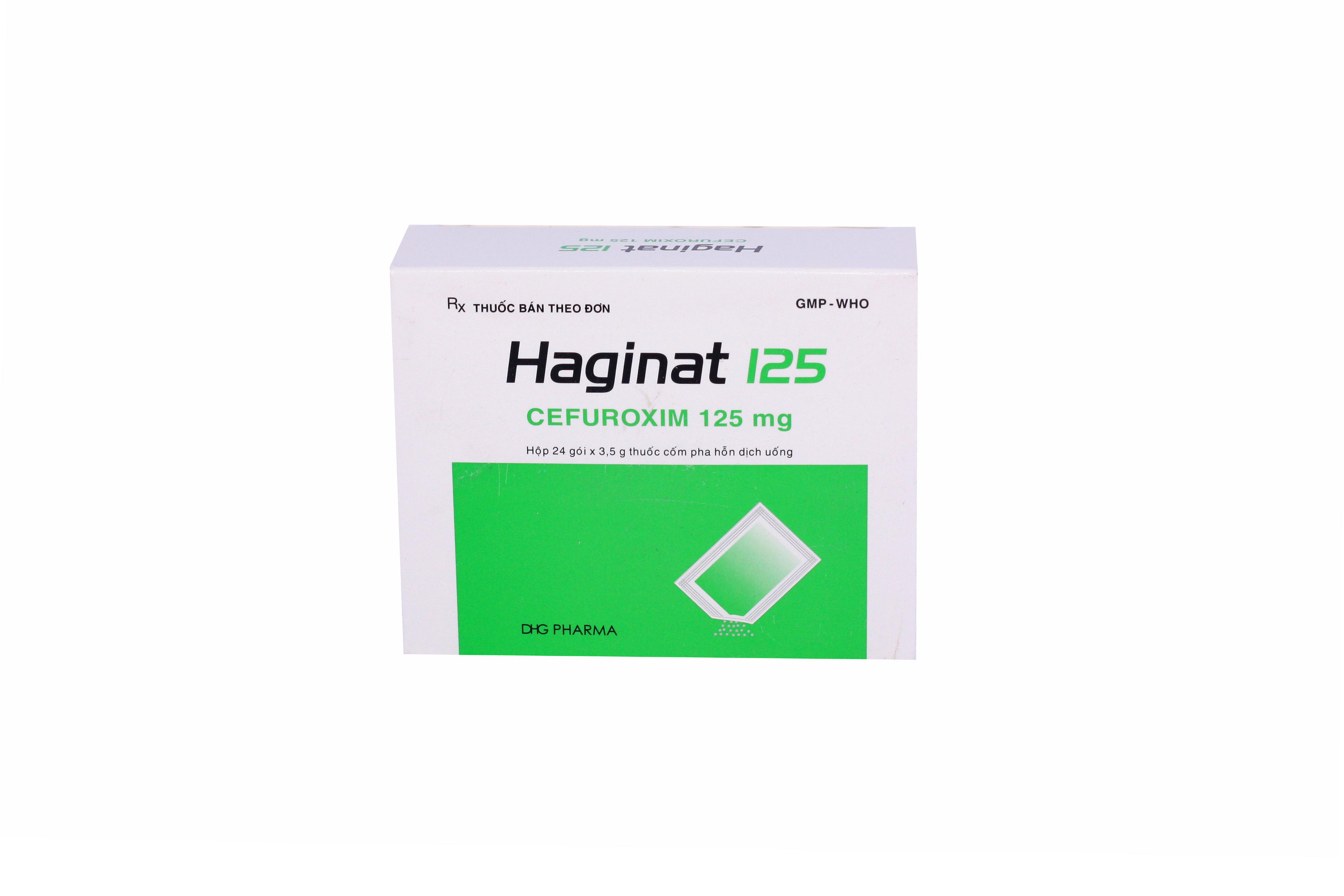 Haginat 125 (Cefuroxim) DHG Pharma (H/24g)