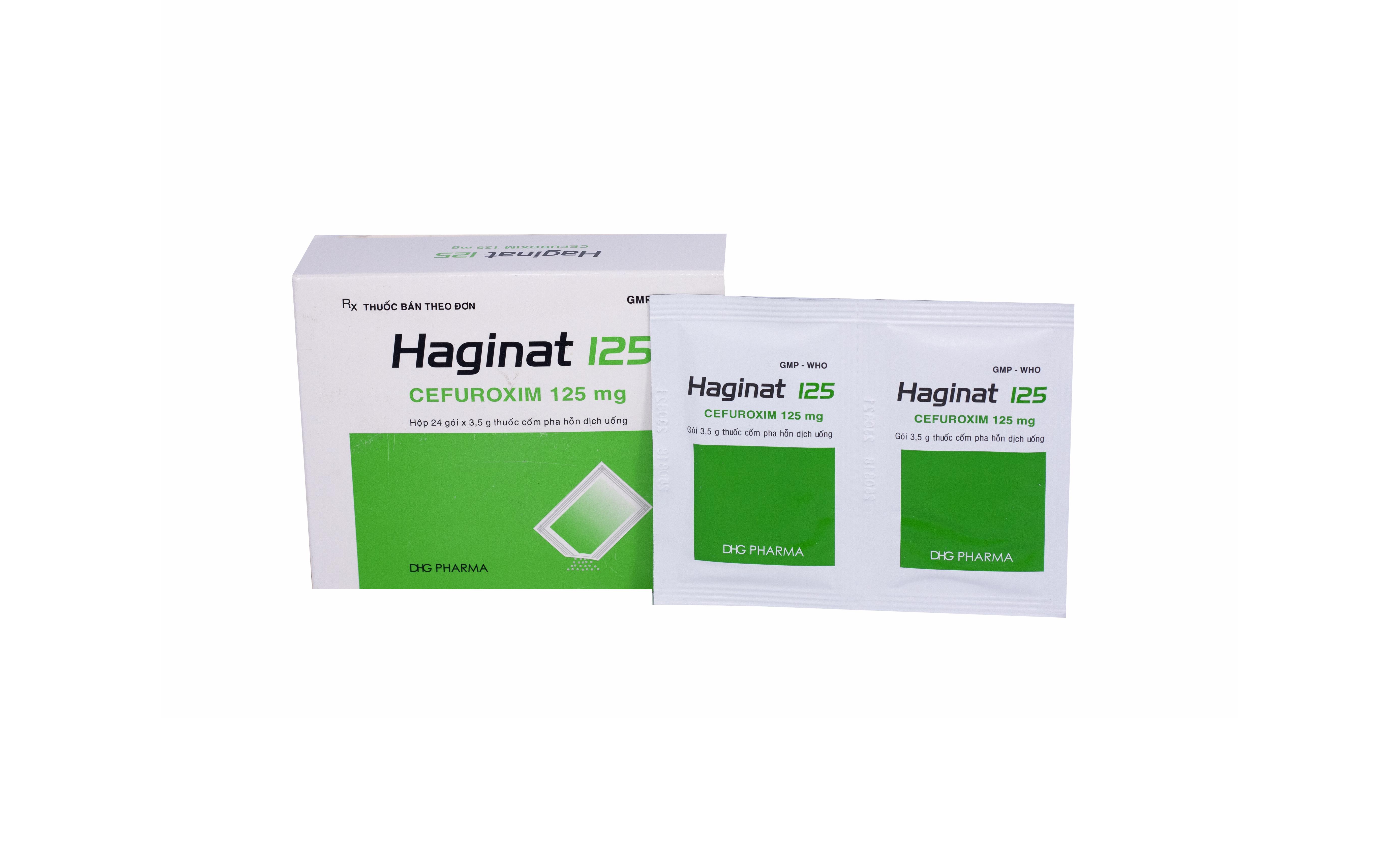 Haginat 125 (Cefuroxim) DHG Pharma (H/24g)