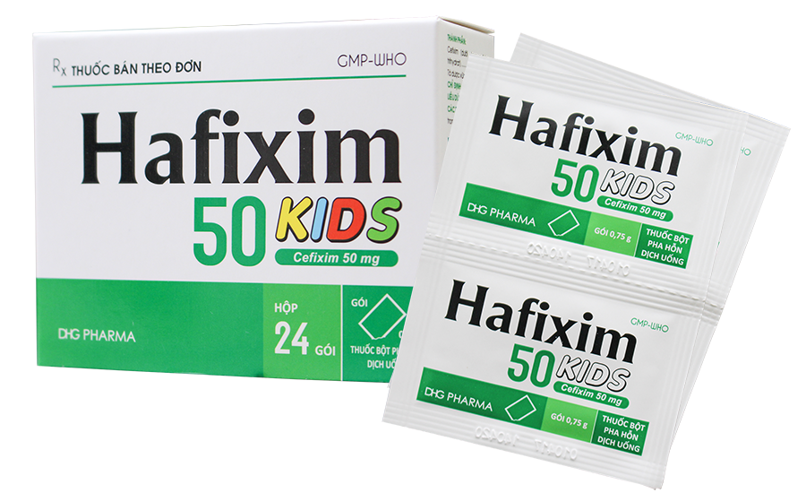 Hafixime 50 Kids (Cefixim) DHG Pharma (H/24g)