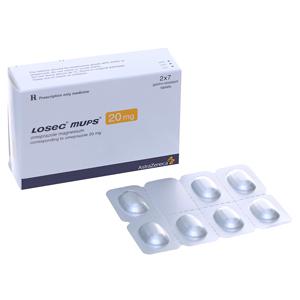 Losec Mups 20 (Omeprazol) Astrazeneca (H/14v)