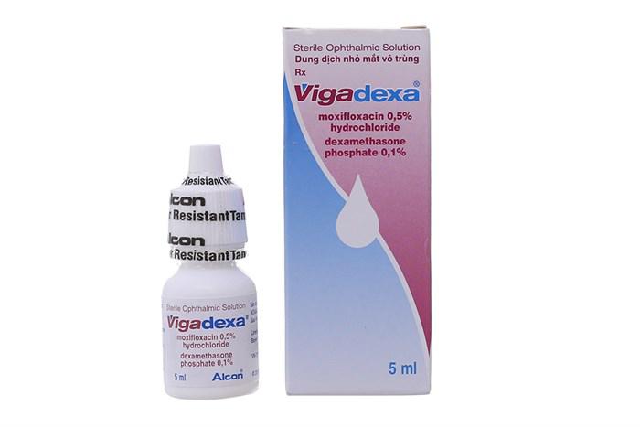 Vigadexa eye (Dexamethason, Moxifloxacin) Alcon (C/5ml)