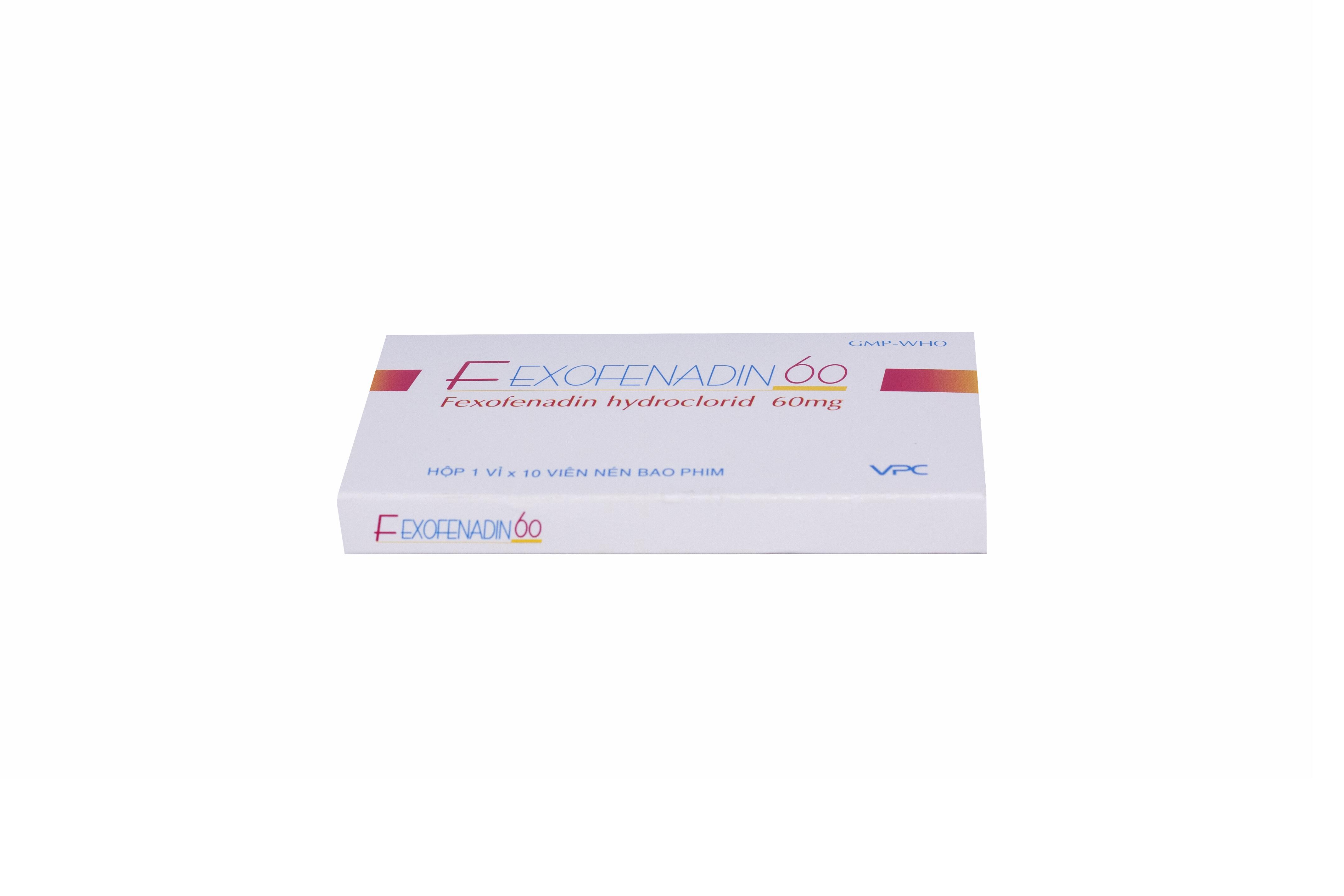 Fexofenadin 60mg Pharimexco (H/10v)