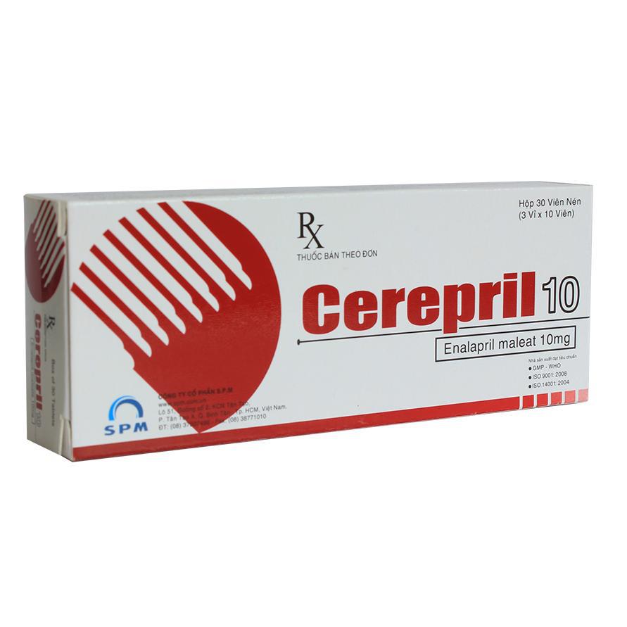 Cerepril 10 (Enalapril) SPM (H/30v)