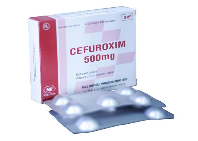 Cefuroxim 500mg Mebiphar (H/10v)