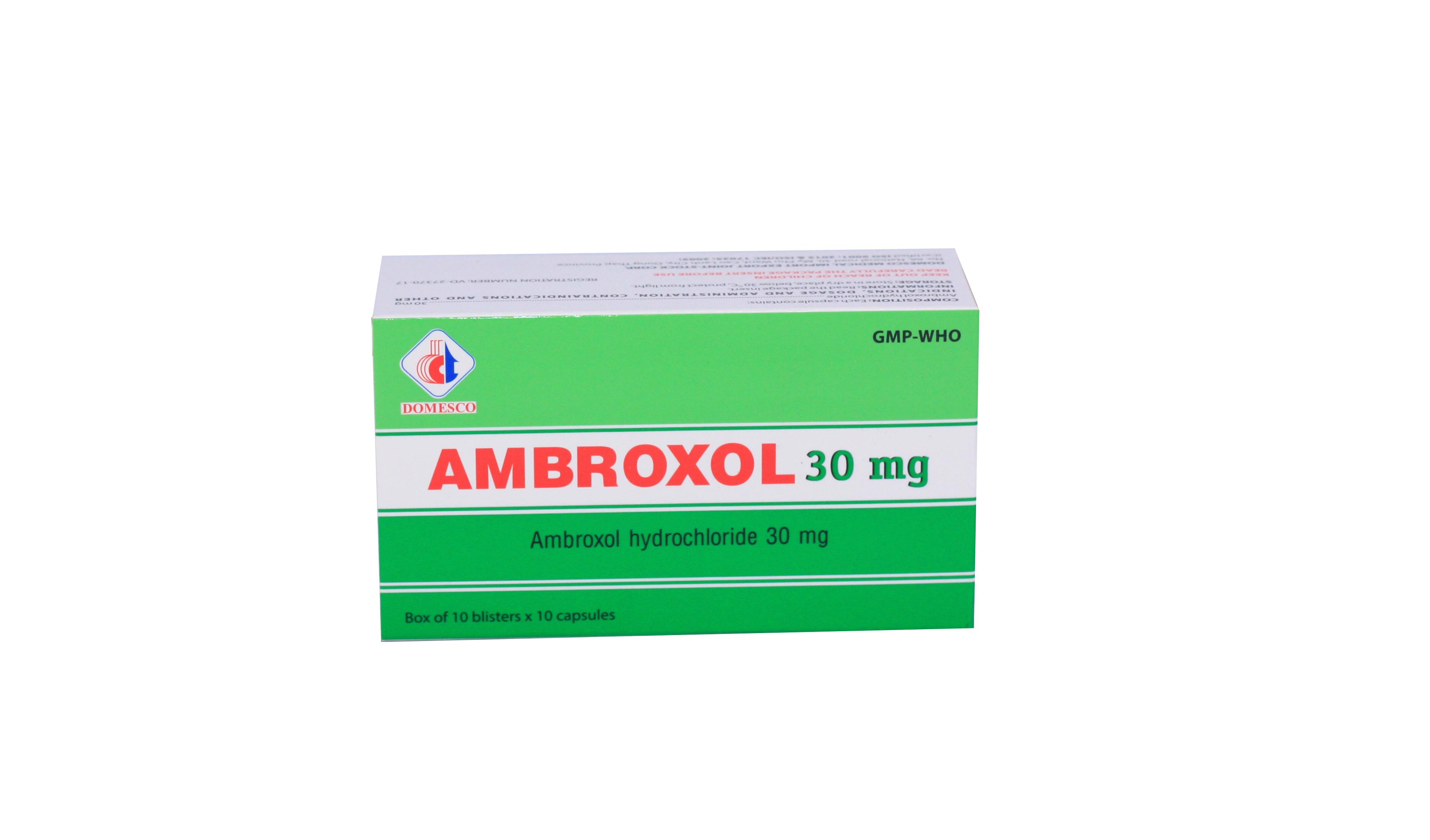 Ambroxol 30mg Domesco (H/100v)