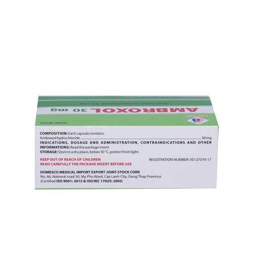 Ambroxol 30mg Domesco (H/100v)