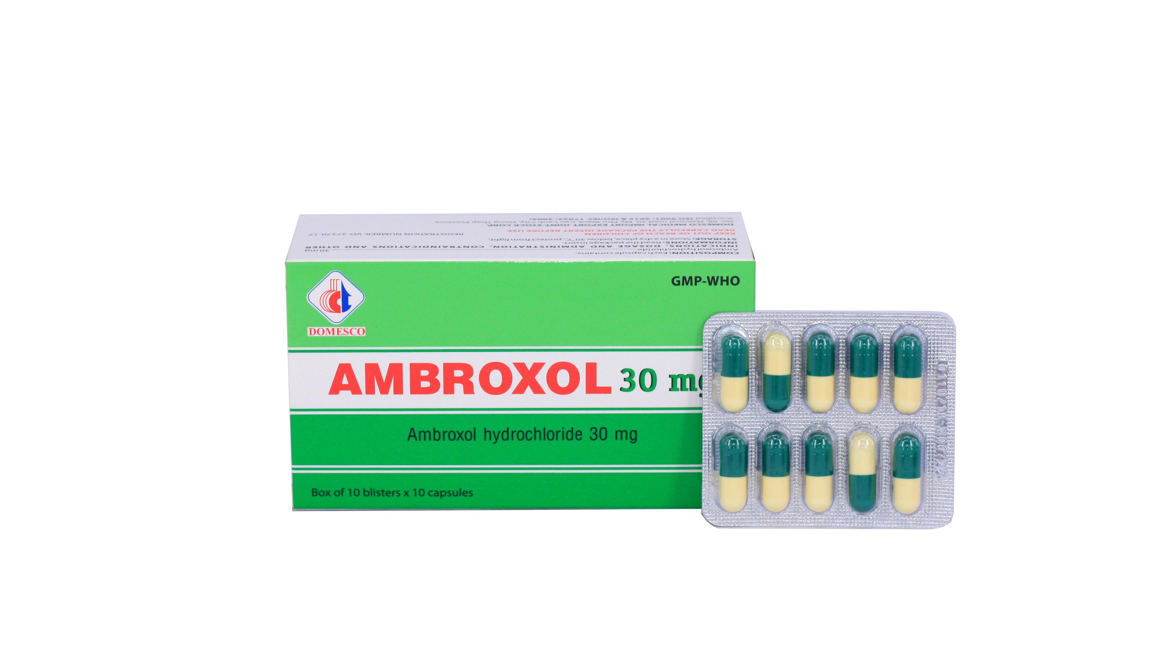 Ambroxol 30mg Domesco (H/100v)