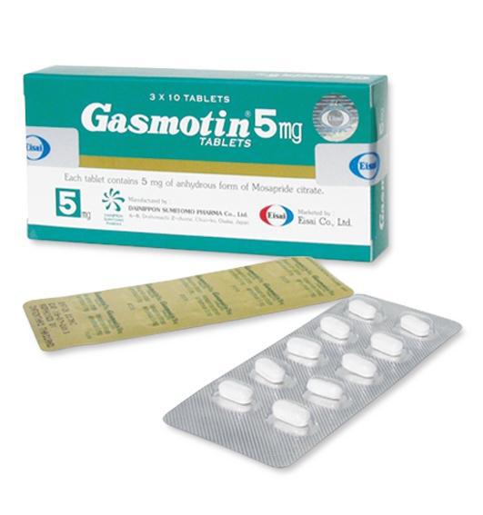 Gasmotin 5mg Dainippon (H/30v)