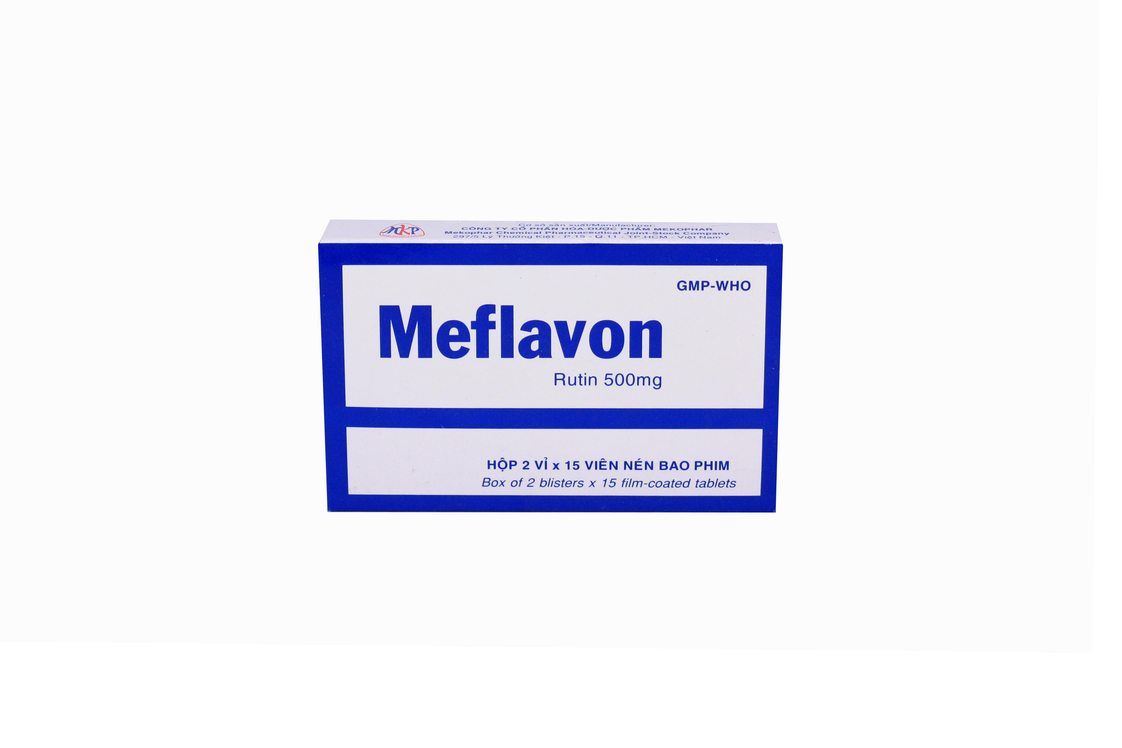 Meflavon (Rutin) 500mg Mekophar (H/30v)
