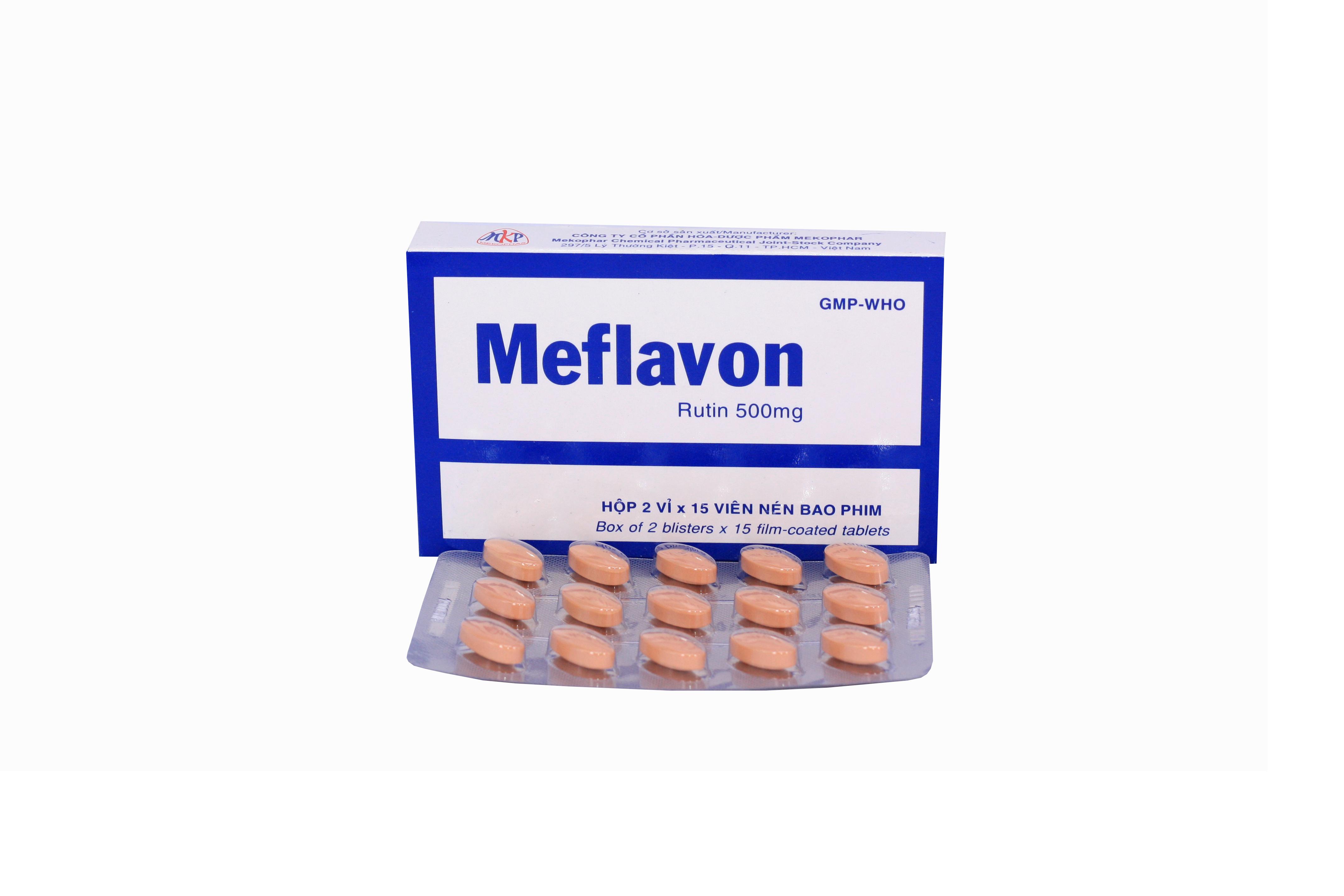 Meflavon (Rutin) 500mg Mekophar (H/30v)