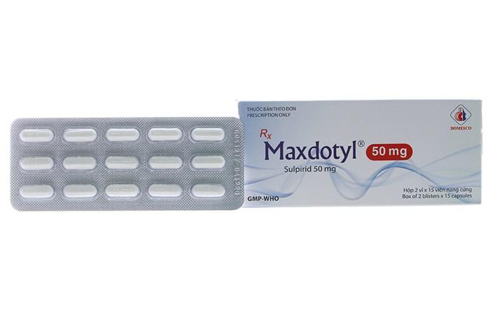 Maxdotyl 50mg (Sulpirid) Domesco (H/30v)