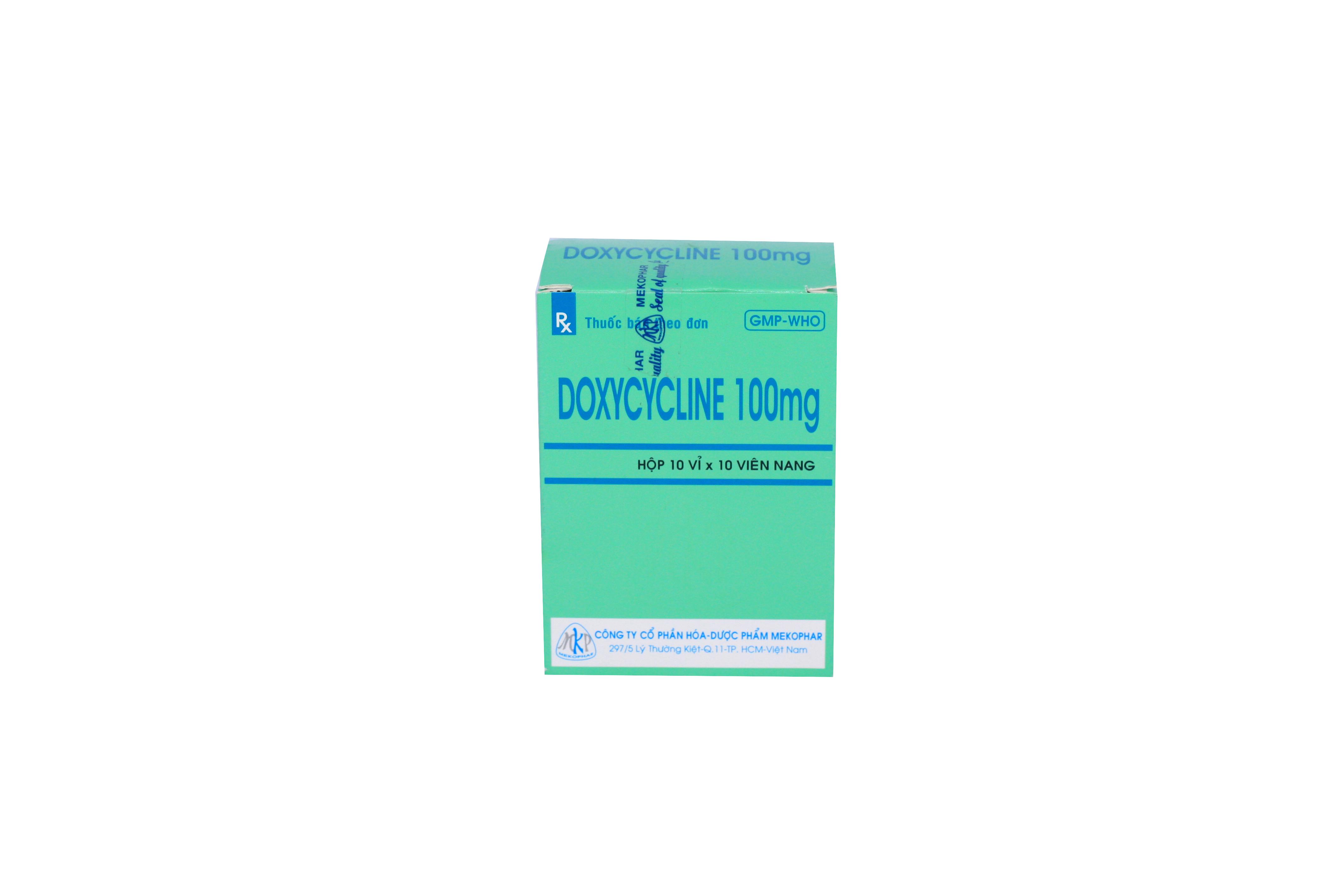 Doxycycline 100mg Mekophar (H/100v)