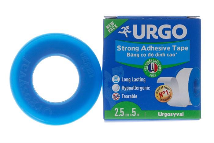 Băng Keo Lụa Urgo Strong Adhesive Tape 2.5cmx5m (Cuộn)