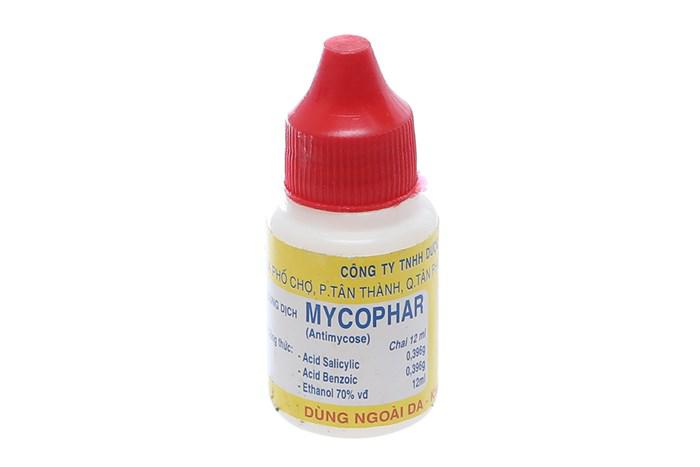 Mycophar (Salicylic Acid, Ethanol, Benzoic Acid) Nam Việt (Lốc/10c/12ml)