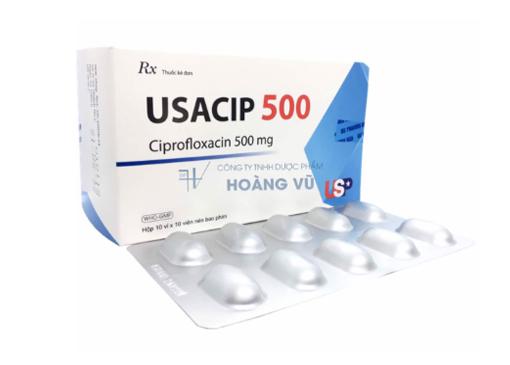 Usacip 500 (Ciprofloxacin) US Pharma (H/100v)