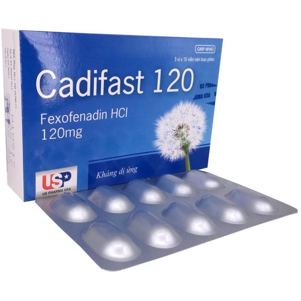 Cadifast (Fexofenadin) 120 US Pharma (H/30v)