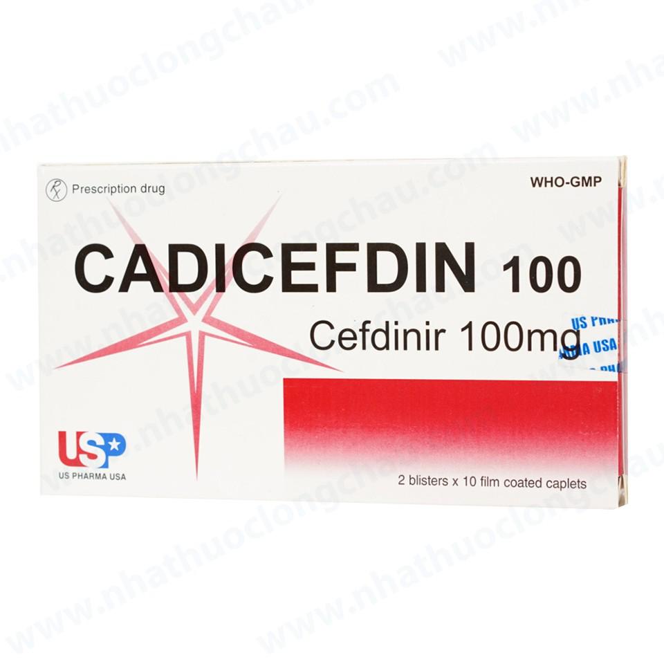 Cadicefdin 100 (Cefdinir) US Pharma (H/20v)