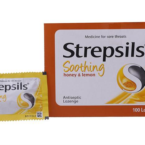 Strepsils Soothing Honey & Lemon Reckitt (H/50g/2v)