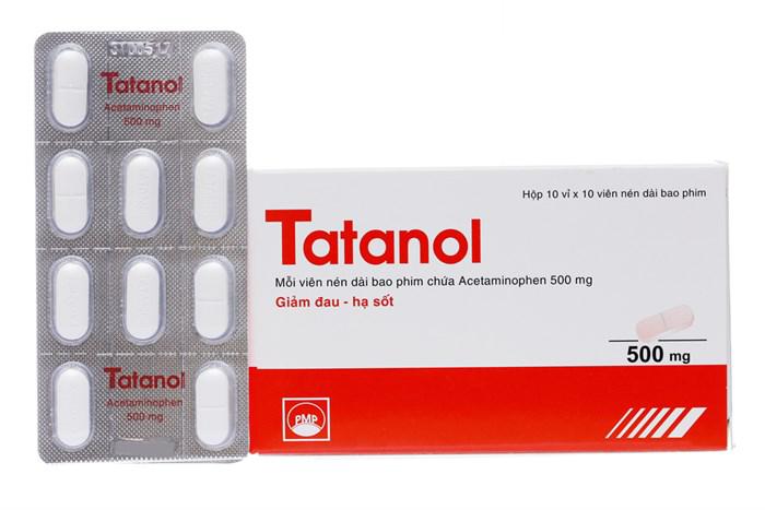 Tatanol 500mg (Acetaminophen) Pymepharco (H/100v)