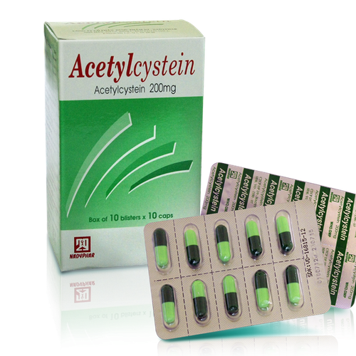 Acetylcystein 200mg Nadyphar (H/100v)