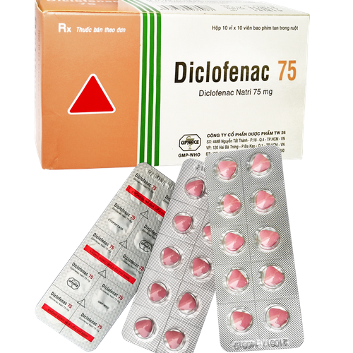 Diclofenac 75mg Uphace (H/100v)