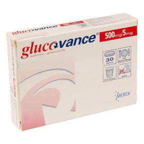 Glucovance 500mg/5mg (Glibenclamid, Metformin) Merck (H/30v)