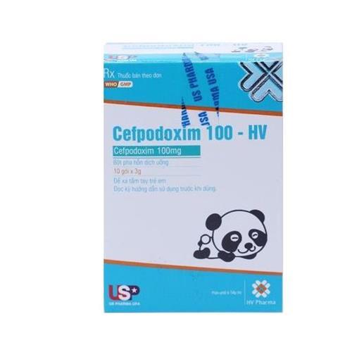 Cefpodoxim 100mg HV US Pharma (H/10g)