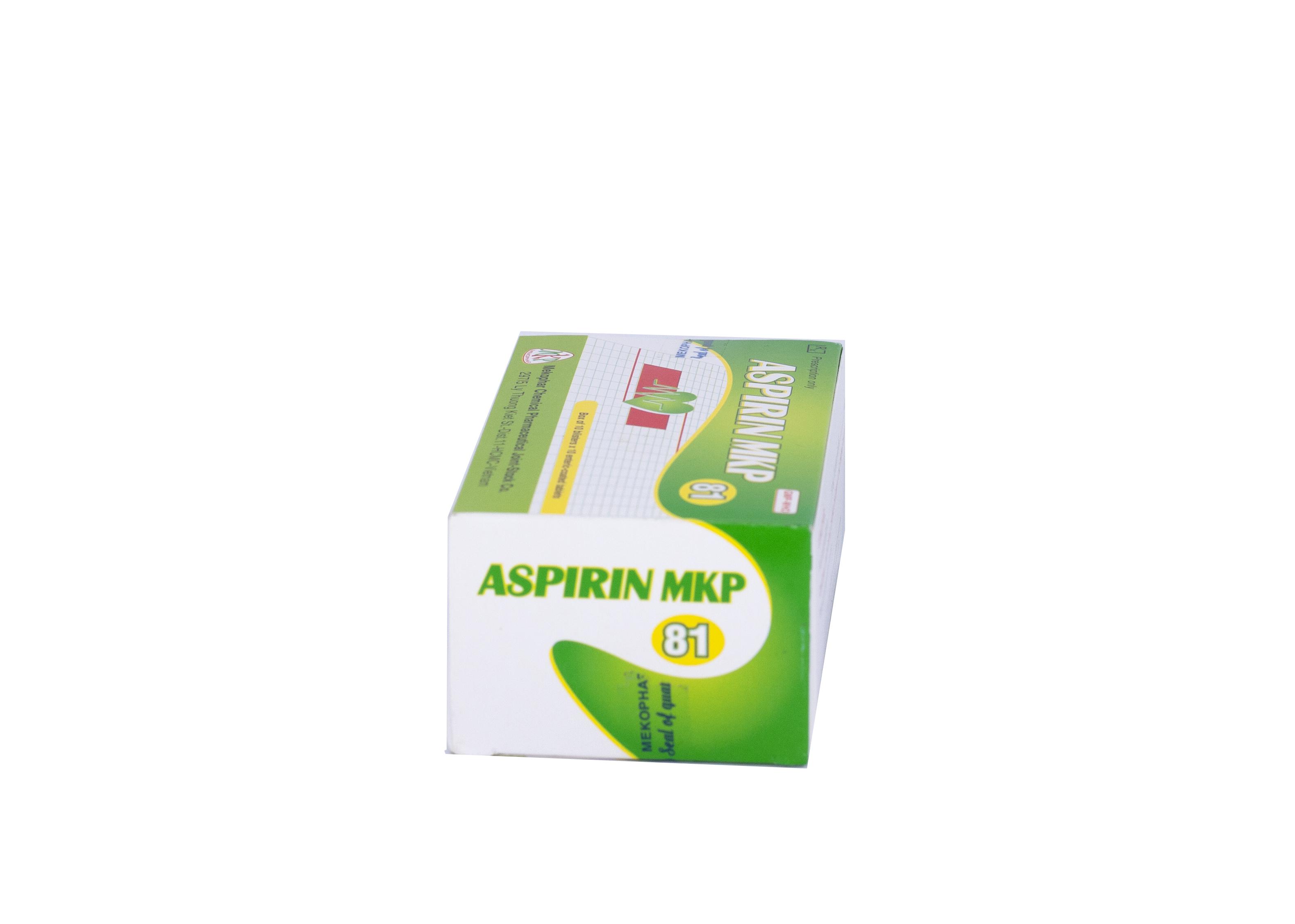 Aspirin MKP 81mg Mekophar (H/100v)