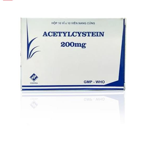 Acetylcystein 200mg Vidipha (H/200v)