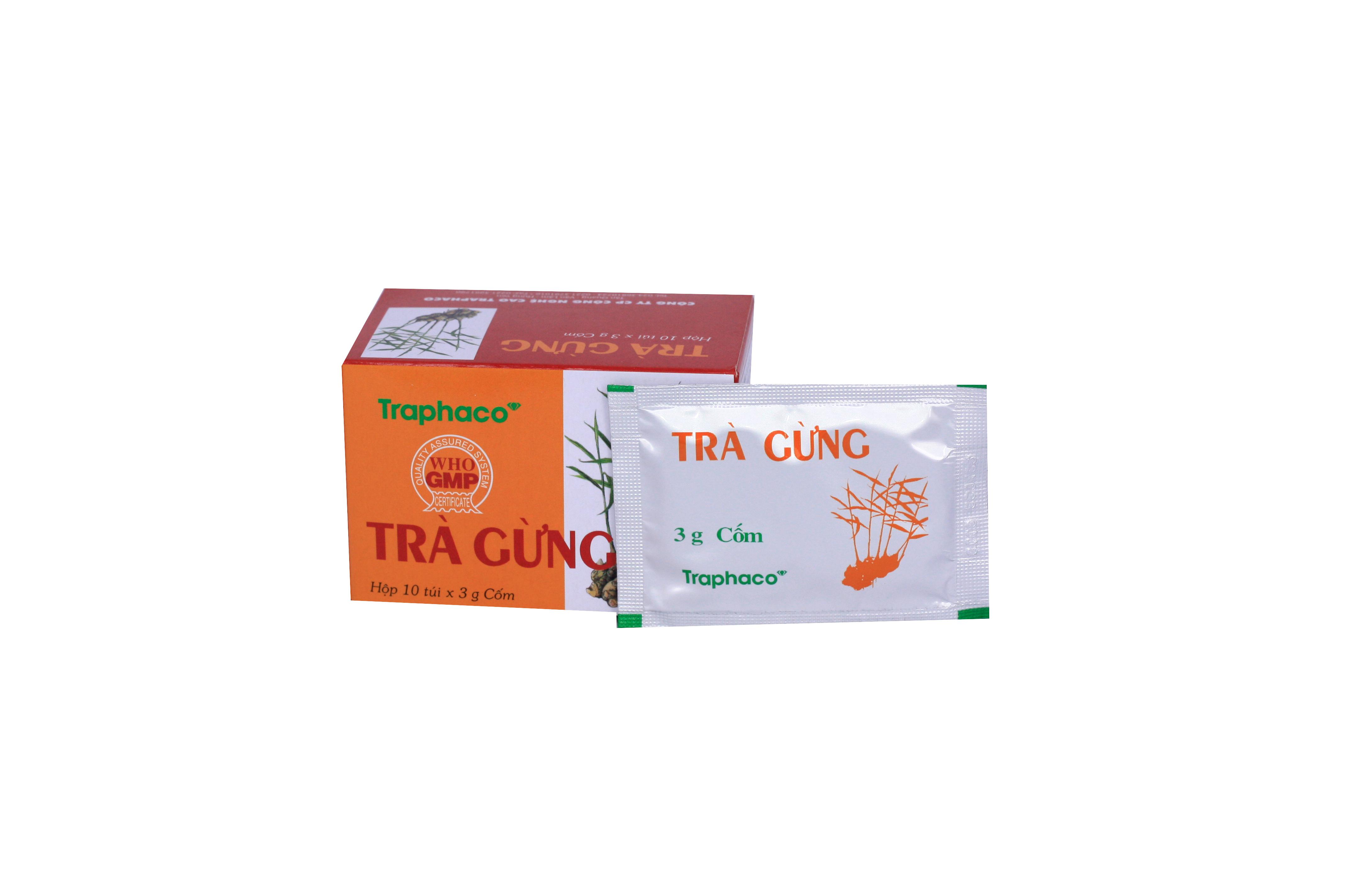 Trà Gừng Traphaco (H/10g)