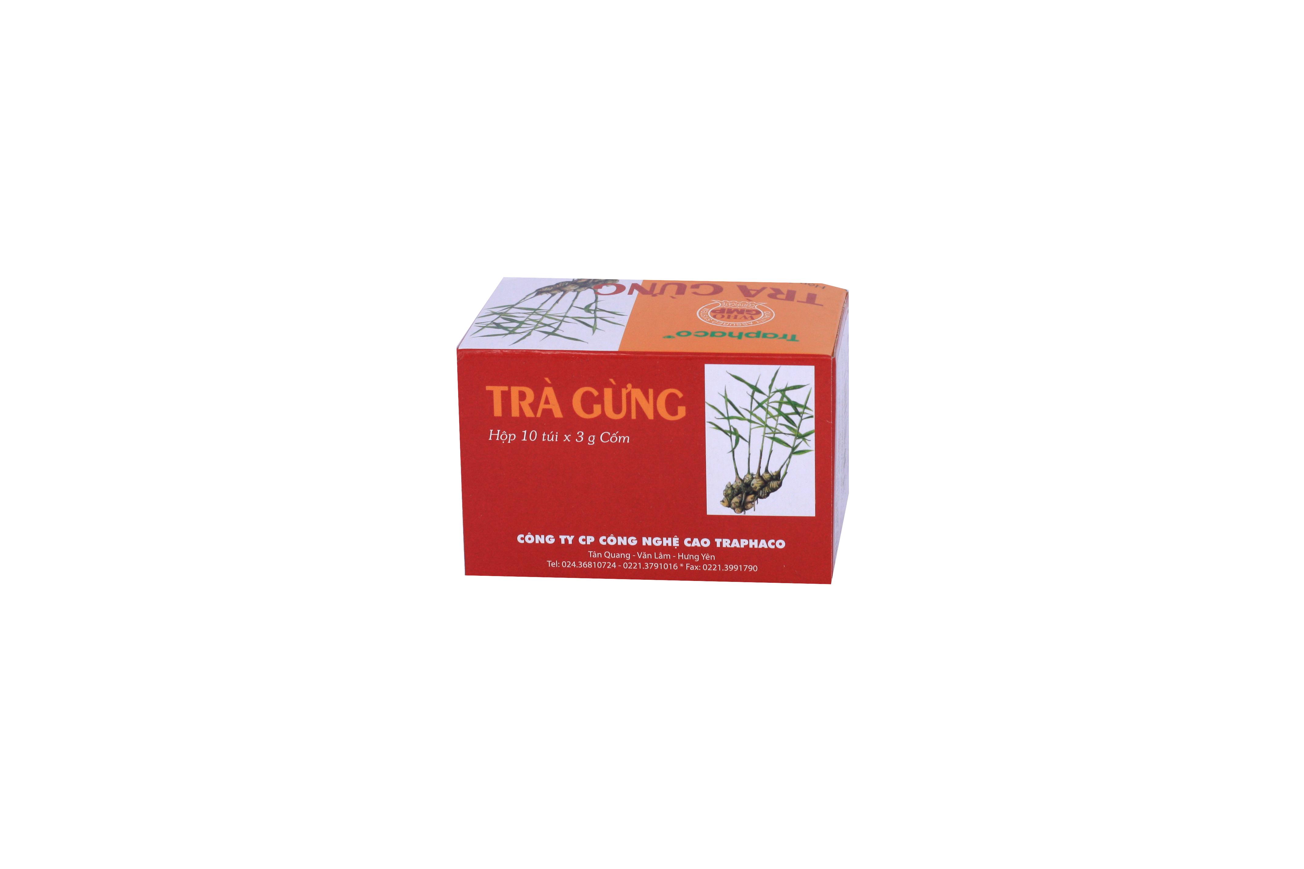 Trà Gừng Traphaco (H/10g)