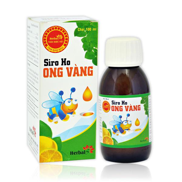 Siro Ho Ong Vàng Herbal-5 (C/100ml)