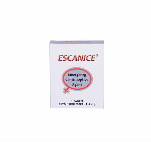 Ngừa Thai Escanice (Levonorgestrel) 1.5mg Usa-Nic (H/1v)