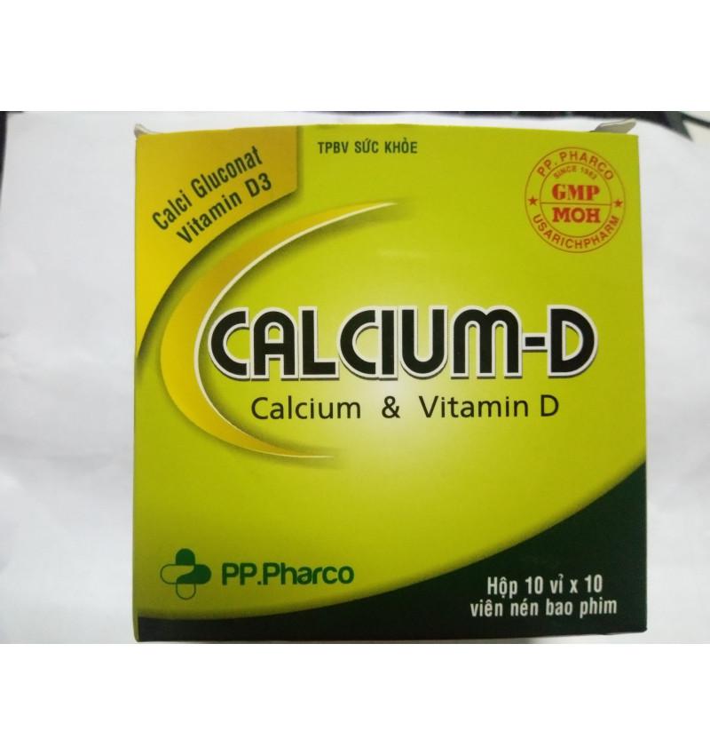 Calcium D PP Pharco (Lốc/5h/100v)