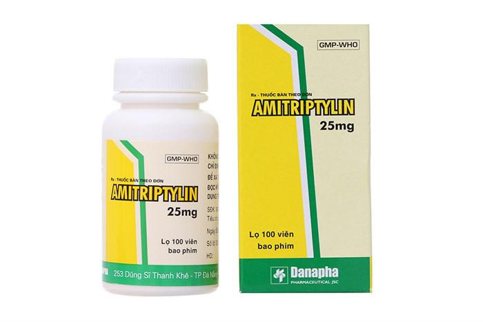 Amitriptylin 25mg Danapha (C/100v)