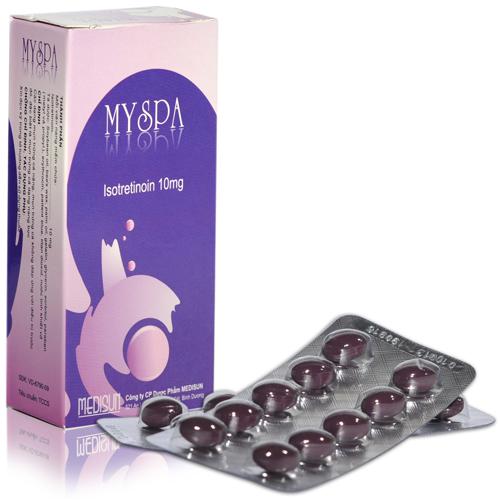Myspa (Isotretinoin) Medisun (H/30v)
