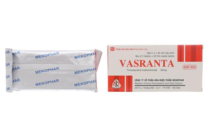 Vasranta 20 (Trimetazidin) Mekophar (H/60v)