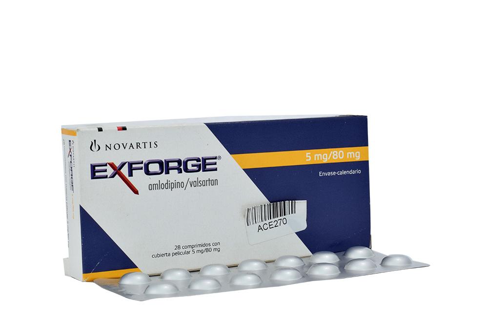 Exforge 5/80mg (Amlodipin, Valsartan) Novartis (H/28v)