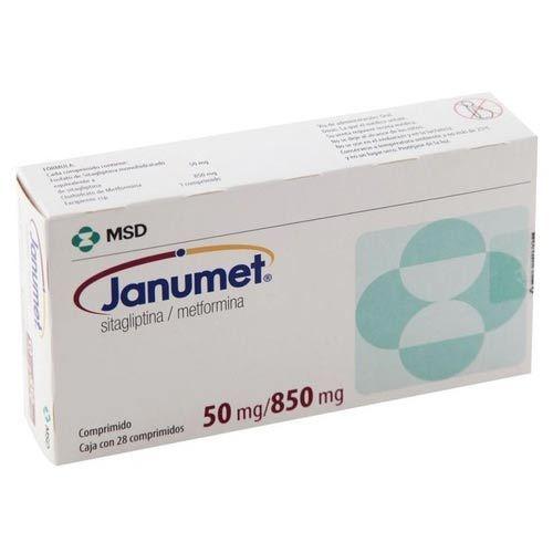 Janumet 50mg/850mg (Sitagliptin, Metformin) MSD (H/28v) CTY