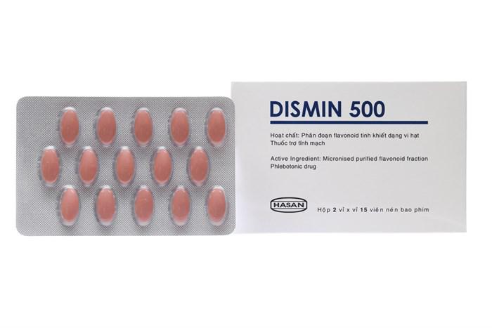 Dismin 500 (Diosmin, Hesperidin) Hasan(H/30v)