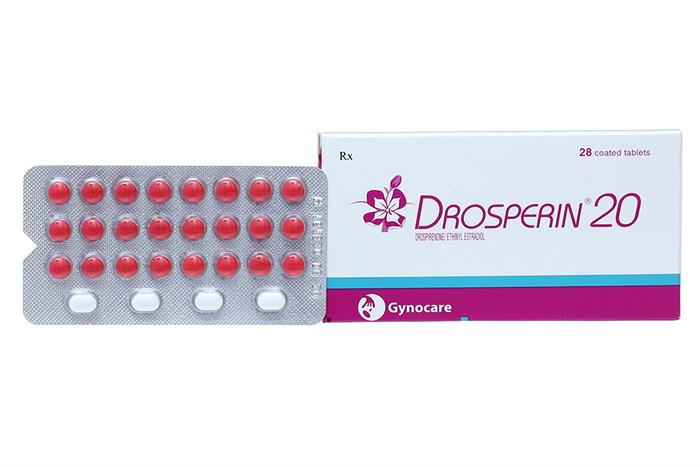 Drosperin 20 (Ethinylestradiol, Drospirenone) Gynocare (H/28v)
