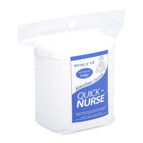 Bông Y Tế Quick Nurse (Gói/50gr)