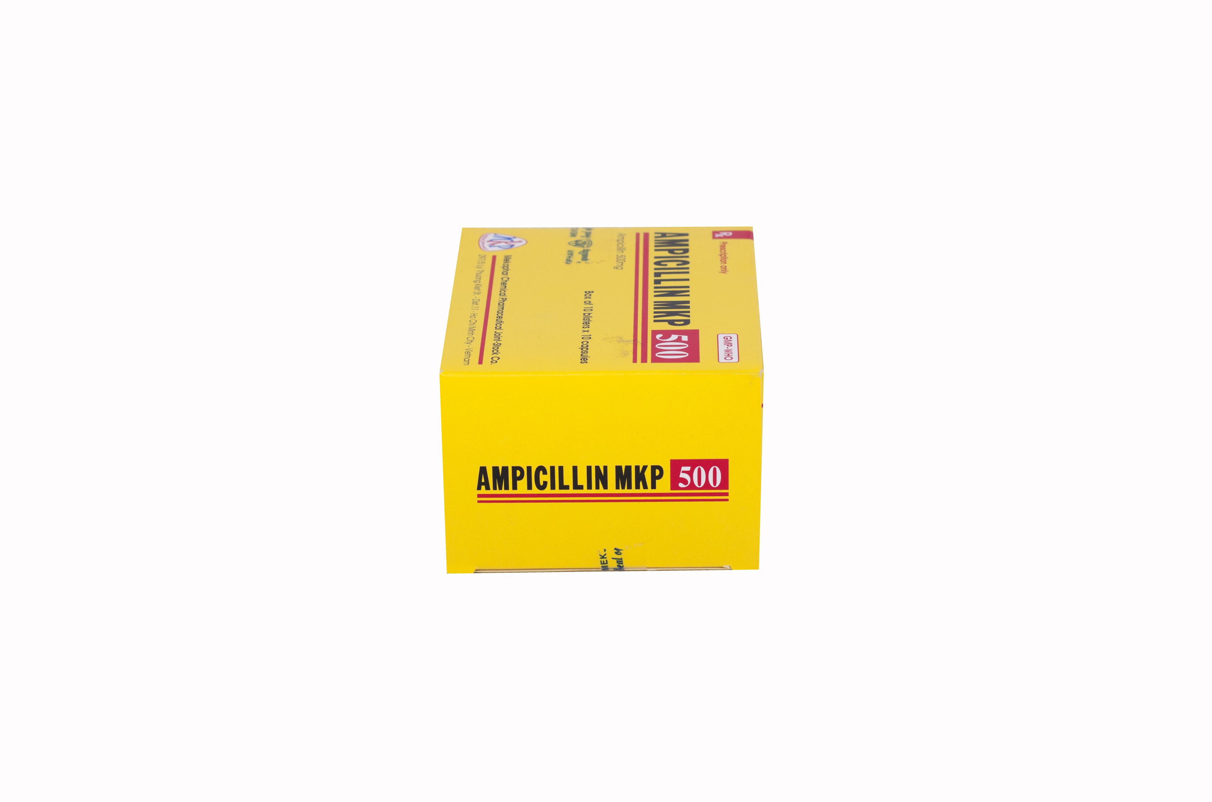 Ampicillin 500mg Mekophar (H/100v)