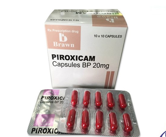 Piroxicam Capsules BP 20mg Brawn (H/100v)