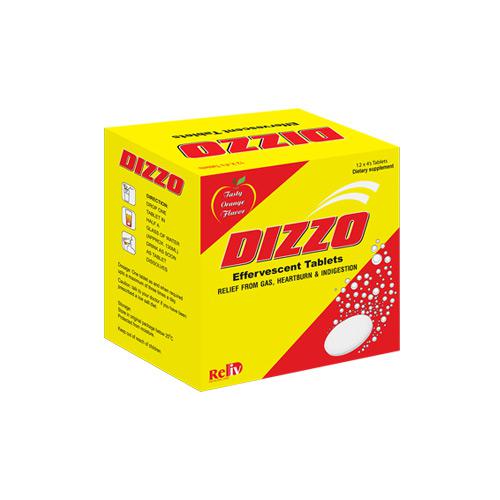 Dizzo Effervescent Tablets - Reliv (H/48v)