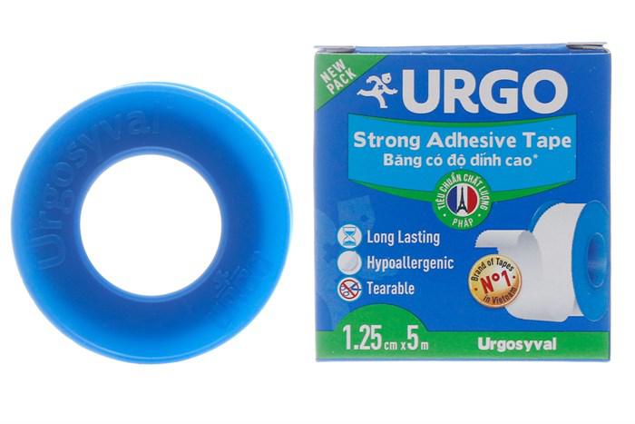Băng Keo Lụa Urgo Strong Adhesive Tape 1.25cmx5m (Lốc/18Cuộn)