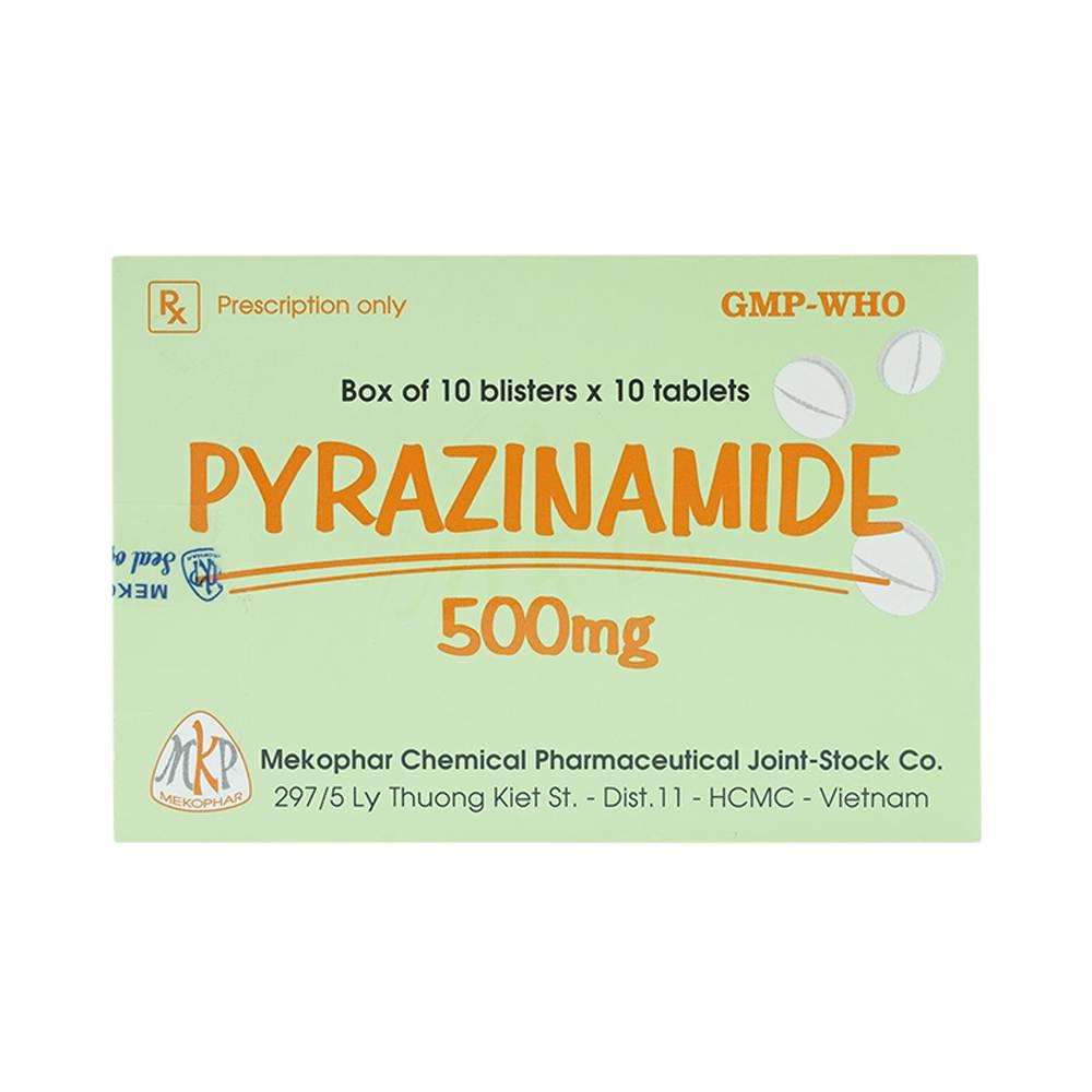 Pyrazinamide 500mg Mekophar (H/100v)