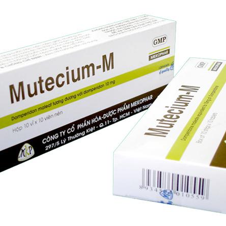 Mutecium-M 10 (Domperidon) Mekophar (H/100v)