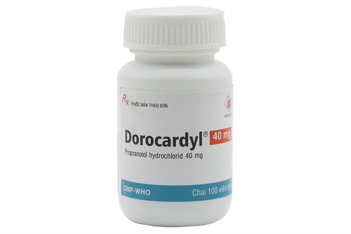 Dorocardyl 40mg (Propranolol) Domesco (c/100v)