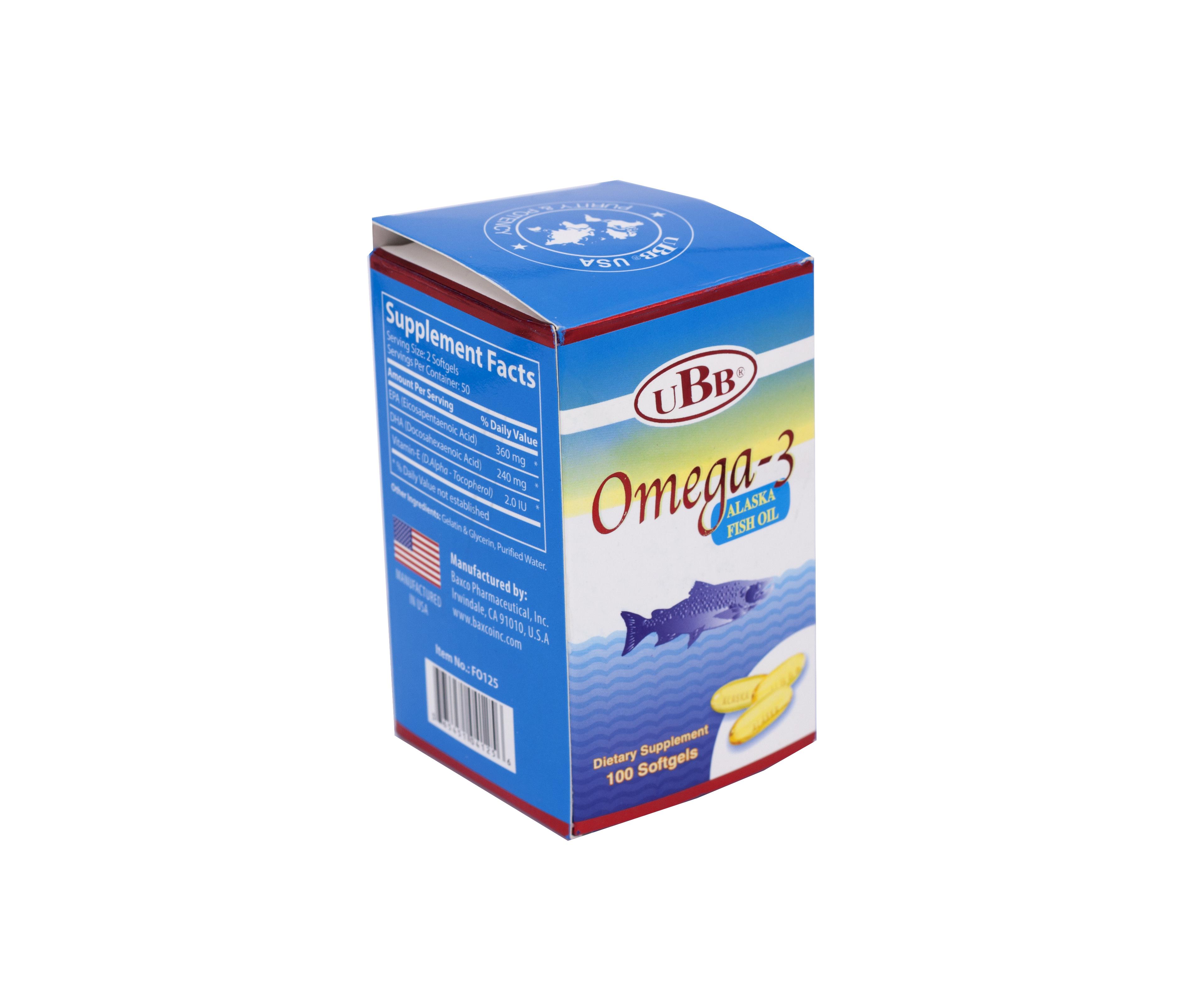 Omega 3 - UBB (C/100v)